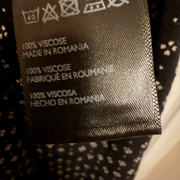 Urban Outfitters UO Dot Floral Mini Shirt Dress Short Sleeve Button Collared S - Picture 9 of 9